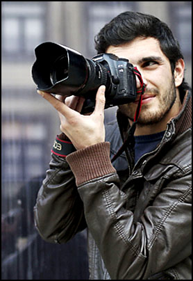 Daniel Rodrigues, vencedor do primeiro prémio da categoria Vida Quotidiana do concurso de 2013 do World Press Photo